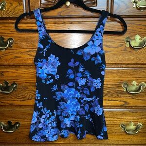 Express Peplum Floral Top